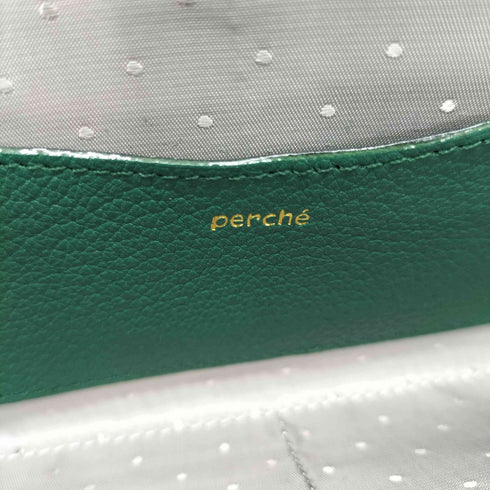 ペルケ perche アクリル玉がま口長財布 レディース